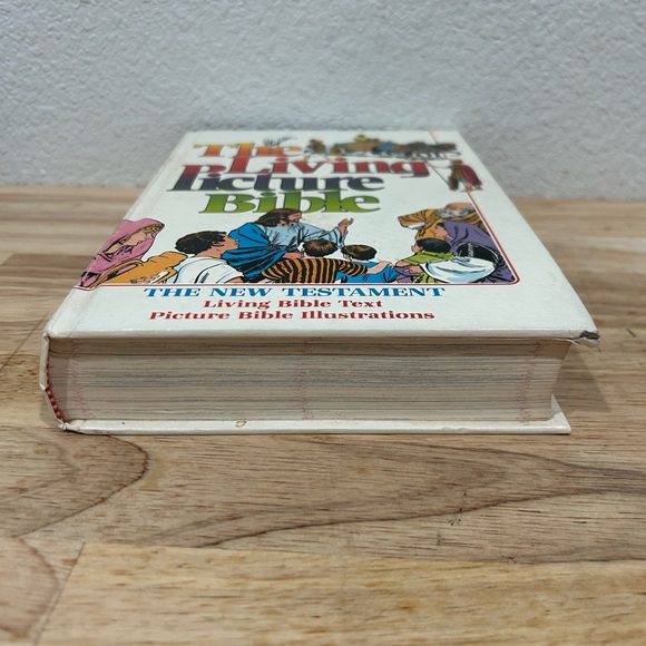 LIVING PICTURE BIBLE ~ NEW TESTAMENT ~ LIVING BIBLE TEXT ~ PICTURE ILLUSTRATIONS - Picture 4 of 11